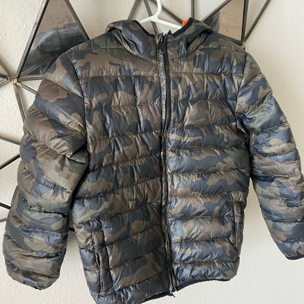 Camouflage Puffer Jacket